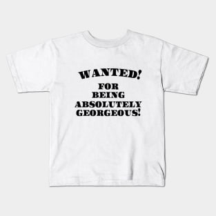 Wanted! Kids T-Shirt
